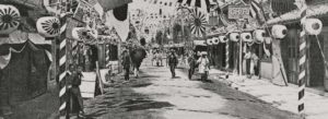 Celebrations in Yokohama at the victory of Japanese army in the Russo-Japanese conflict, BA56045
