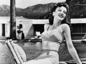 Ida Lupino, English film actress and director, 1940s. bikini vintage