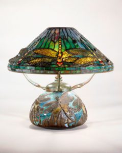 Lampada da tavolo Libellula di Tiffany Studios