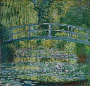 Claude Monet, Bassin aux nympheas, harmonie verte (Water-Lily Pool, Harmony in Green), 1899. Musee d'Orsay, Paris