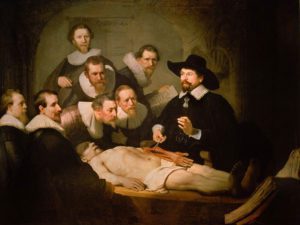 Rembrandt van Rijn Anatomy Lesson of Dr. Nicolaes Tulp Mauritshuis - The Hague Netherlands