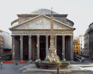 Facade of the Pantheon, Rome