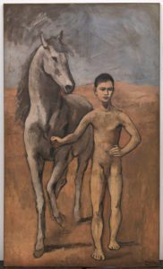 Pablo Picasso, Ragazzo che conduce un cavallo, 1905-6. Museum of Modern Art (MoMA) - New York USA