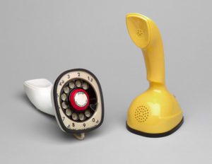 Ericofon telephone, 1949-54. L.M. Ericsson. Museum of Modern Art (MoMA), New York, USA