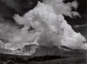 Adams Ansel, Nuvole pomeridiane vicino a Kings-Kern Divide, Sequoia National Park, California, 1936 - 0156696
