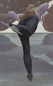 Alex Colville, Skater, 1964 Museum of Modern Art (MoMA) - New York USA
