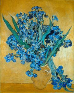 Vincent van Gogh, Vase with Irises, 1890, Van Gogh Museum – Amsterdam Netherlands