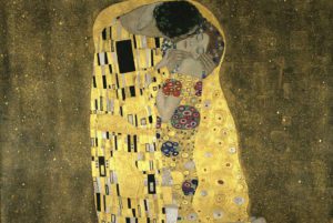 Klimt Gustav, Il Bacio, 1907-1908 , Oesterreichische Galerie Belvedere , Vienna Austria