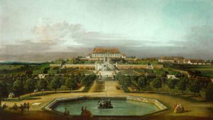 Bernardo Bellotto, Il castello di Schlosshof (Austria) Kunsthistorisches Museum - Vienna
