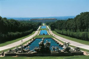 Venus and Adonis fountain Royal Palace (gardens) - Caserta Italy