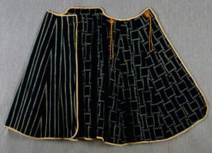 Manto da viaggio da uomo (bozugappa), periodo Edo (1600-1868)