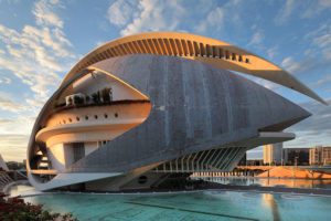 Santiago Calatrava, Palau de Les Arts (The Palace of Arts), Valencia, Spain, 1951 - MC14523