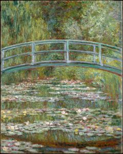 Claude Monet, Bridge over a Pool of Water Lilies, 1899 Metropolitan Museum of Art - New York USA
