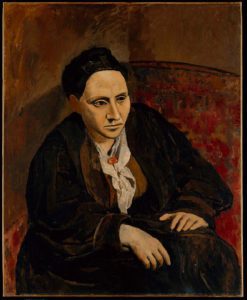 Pablo Picasso, Gertrude Stein, 1906. Oil on canvas, Metropolitan Museum of Art, New York USA