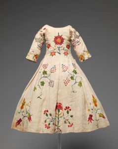 Dress, American, mid-18th century. Metropolitan Museum of Art, New York, USA