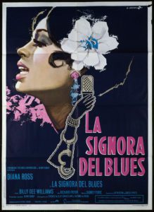 La Signora del Blues. Paramount, 1972. Locandina del film italiano. Christie's Images Limited