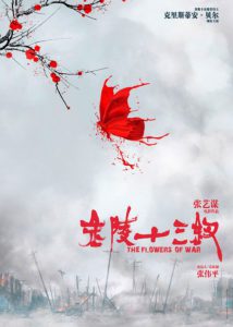 Pellicola originale Titolo: Jin Ling Shi San Chai. Titolo italiano: I fiori della guerra. Regista: Yimou Zhang. anno: 2011