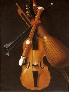 Cristoforo Munari, Still Life with Musical Instruments Soprintendenza (Deposits) – Florence Italy