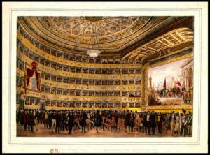 View of the interior of the Fenice Theater in Venice - 0065513
