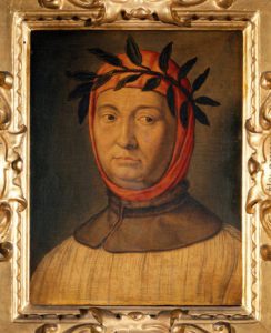 Portrait of Petrarch Petrarca's House - Arezzo Italy