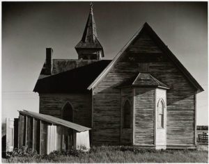 Morris Wright, Church near Milford Nebraska, 1947 - CC00257