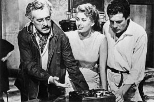 Sofia Loren Vittorio De Sica e Marcello Mastroianni