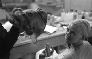 Jayne Mansfield make-up per il fiilm 'Gli amori di Ercole' - 1960 -
