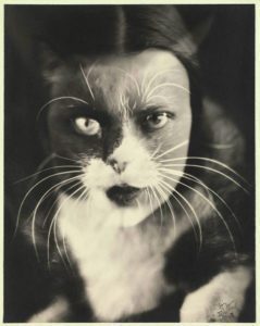 Wanda Wultz, autoritratto, Io + gatto, 1932 - ME15223