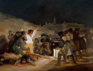 Goya Francisco de, Il 3 maggio 1808 a Madrid, 1814 (post restauro) , Prado, Madrid Spagna