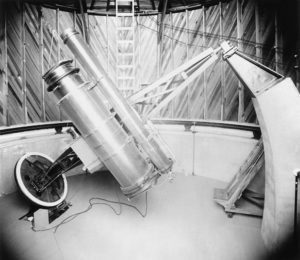 Lowell Observatory telescope, 1928, Flagstaff, Arizona, USA.