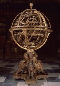Armillary sphere - From Florence 1582 - Sphere according to Ptolemy's system. Santucci Antonio.Monastery - El Escorial Spain