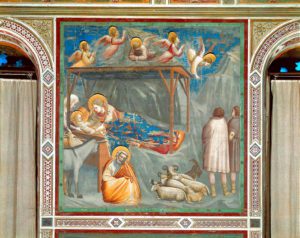 Giotto, Nativita'. Cappella Scrovegni, Padova