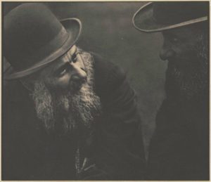early twentieth centruy photograph close up men conversing