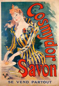 Poster Cosmydor Savon, Francia, 1891