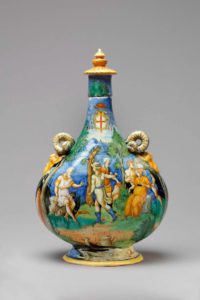 Pilgrim bottle, Urbino, ca. 1550 - VA07835