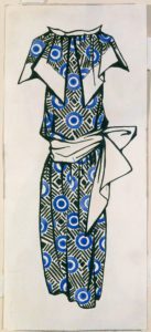 Liubov Sergeievna Popova, Model of a dress, 1923-24 - 0147950