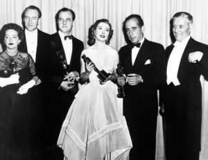 24Th Annual Academy Awards (1951). Karl Malden, Best Actor In A Supporting Role For "A Streetcar Named Desire". Humphrey Bogart, Best Actor For "The African Queen". George Sanders, Ronald Colman, Bette Davis And Greer Garson.1951- X088549