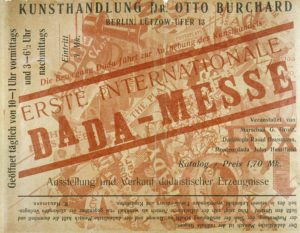 Manifesto su disegno di George Grosz e John Heartfield per la I Fiera DADA. Berlino, 5 Giugno 1920. - B006226