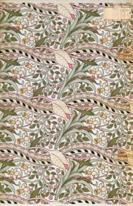 Daffodil furnishing fabric, for Morris & Co. England, 1891. Printed cotton.