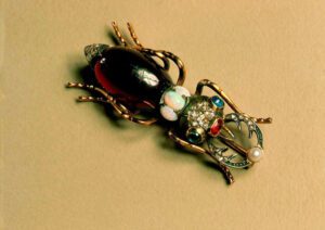 Brooch in the form of a scarab, Kremlin Armory, Moscow. - 0105330