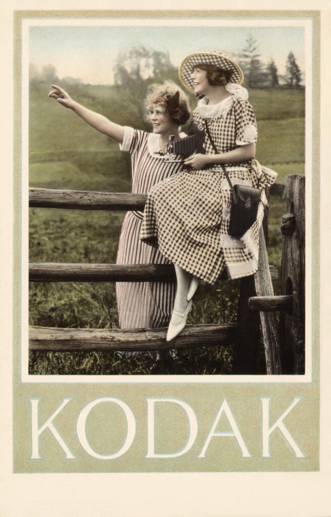 Camera: The Kodak #1, 1889. /N'You Press The Button, We Do The