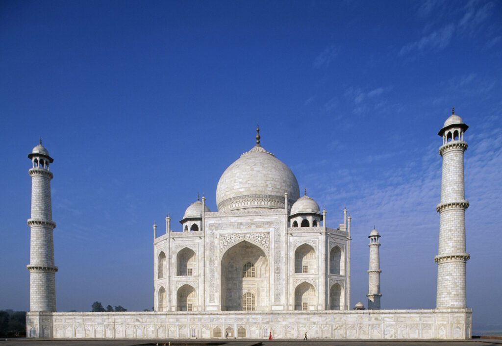 Taj Mahal - tomba di Mumtaz Mahal, moglie preferita del Gran Mogol, Uttar Pradesh, India - DE30537