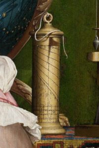 Hans il Giovane Holbein, Jean de Dinteville and Georges de Selve (The Ambassadors), detail, 1533, National Gallery, London, Great Britain