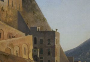 Alexandre-Hyacinthe Dunouy, Eruzione del Vesuvio nel 1813 - 1817 - Musee du Chateau, Fontainebleau, Francia