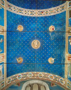 Giotto, Vault section with Madonna and Child – Scrovegni Chapel, Padua, Italy – 0032905
