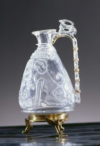 Crystal jug of Caliph al-'Aziz bi-llah. Treasury. St. Mark's Basilica (Treasury), Venice, Italy - CP05474