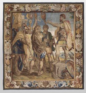 Decius Mus Relating his Dream, Manufactory Jan Raes I (1574-1651), Peter Paul Rubens (1577-1640), c. 1630. The Princely Collections - Vaduz-Vienna, Vaduz, Principality of Liechtenstein - LT01415