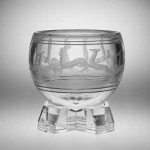 Gazelle, 1935. Glass. 7 1/4 ◊ 7 in. (18.4 ◊ 17.8 cm). Manufacturer: Corning Glass Works, Steuben Division (Corning, New York). Purchase, Edward C. Moore Jr. Gift, 1935. Metropolitan Museum of Art, New York, USA - ME15328