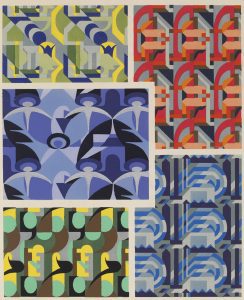 Piatto da Kaleidoscope, ornamenti astratti; ottantasette motivi in ​​venti piatti, pubblicato da A. Lévy. Parigi, Francia, 1926. Victoria and Albert Museum, Londra, Gran Bretagna - VA12524