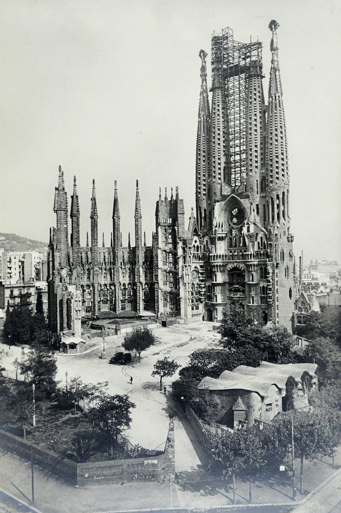 Y007187 – Sagrada Familia, Cartolina d’epoca - inizio XX secolo 